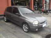 clio rt 1.6 2000 cinza perfeito